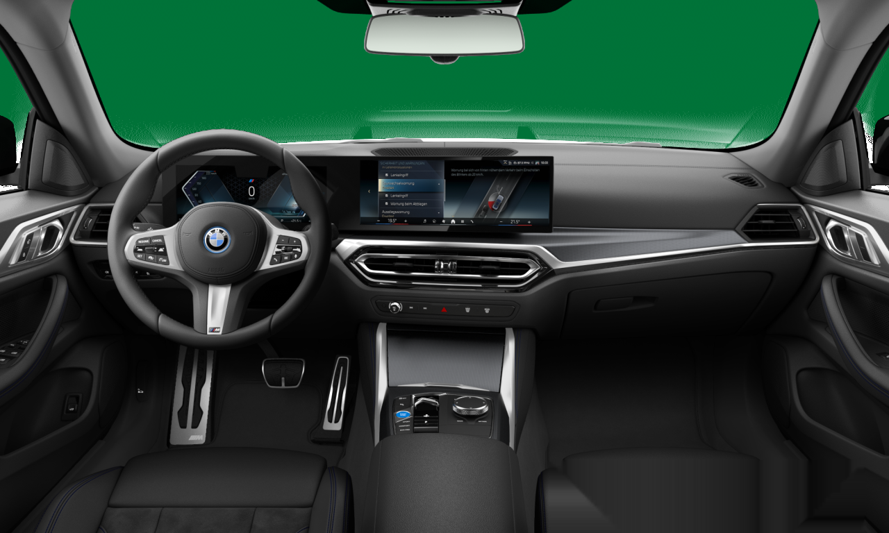 Interior of 2024 BMW i4 eDrive35 (G26), VIN WBY41AW010FT48428