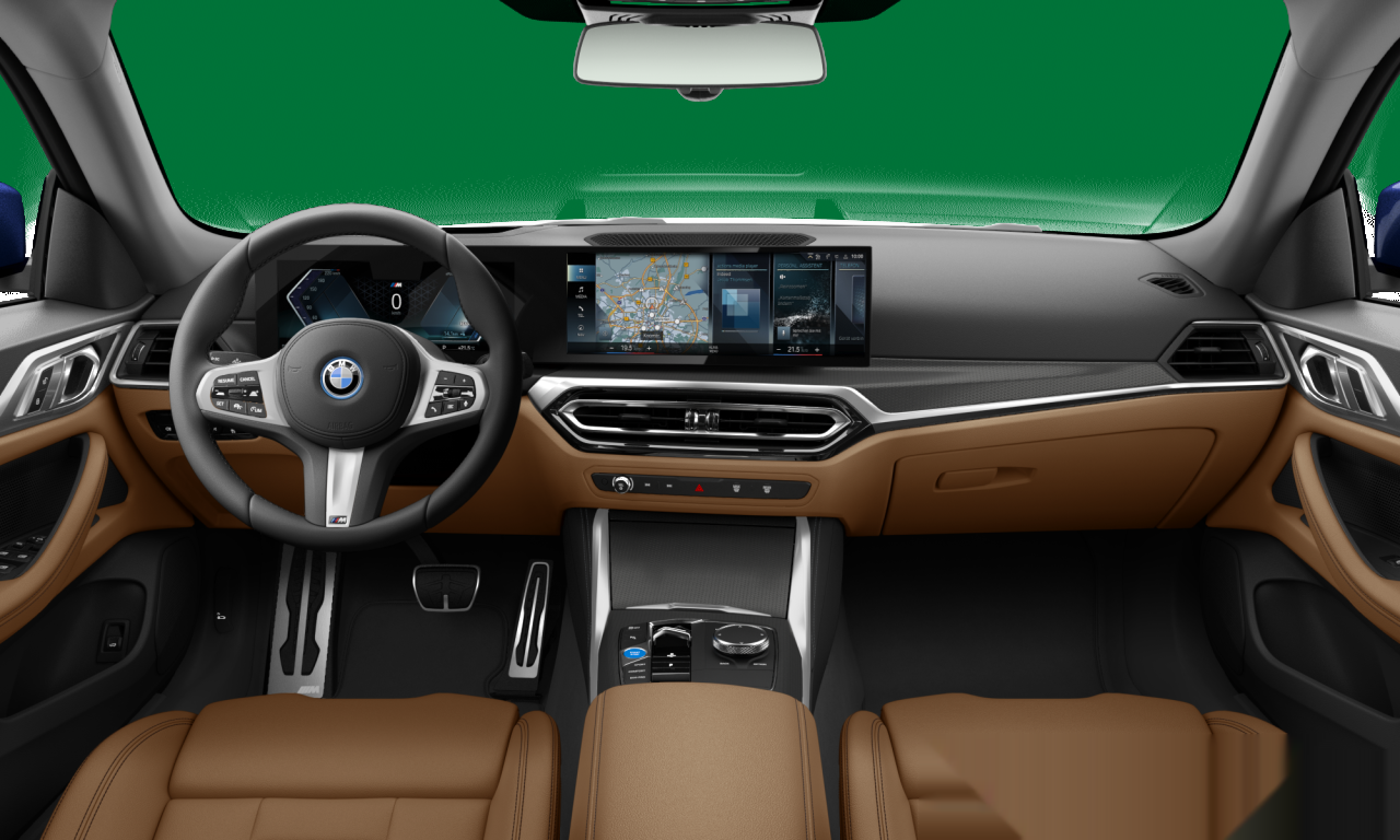 Interior of BMW i4 eDrive35 (G26), VIN WBY41AW030FP80941