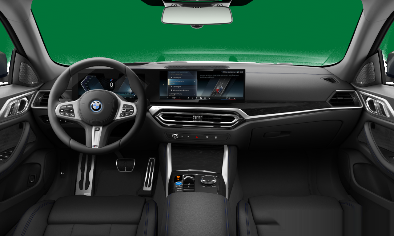 Interior of BMW i4 eDrive35 (G26), VIN WBY41AW030FR63126