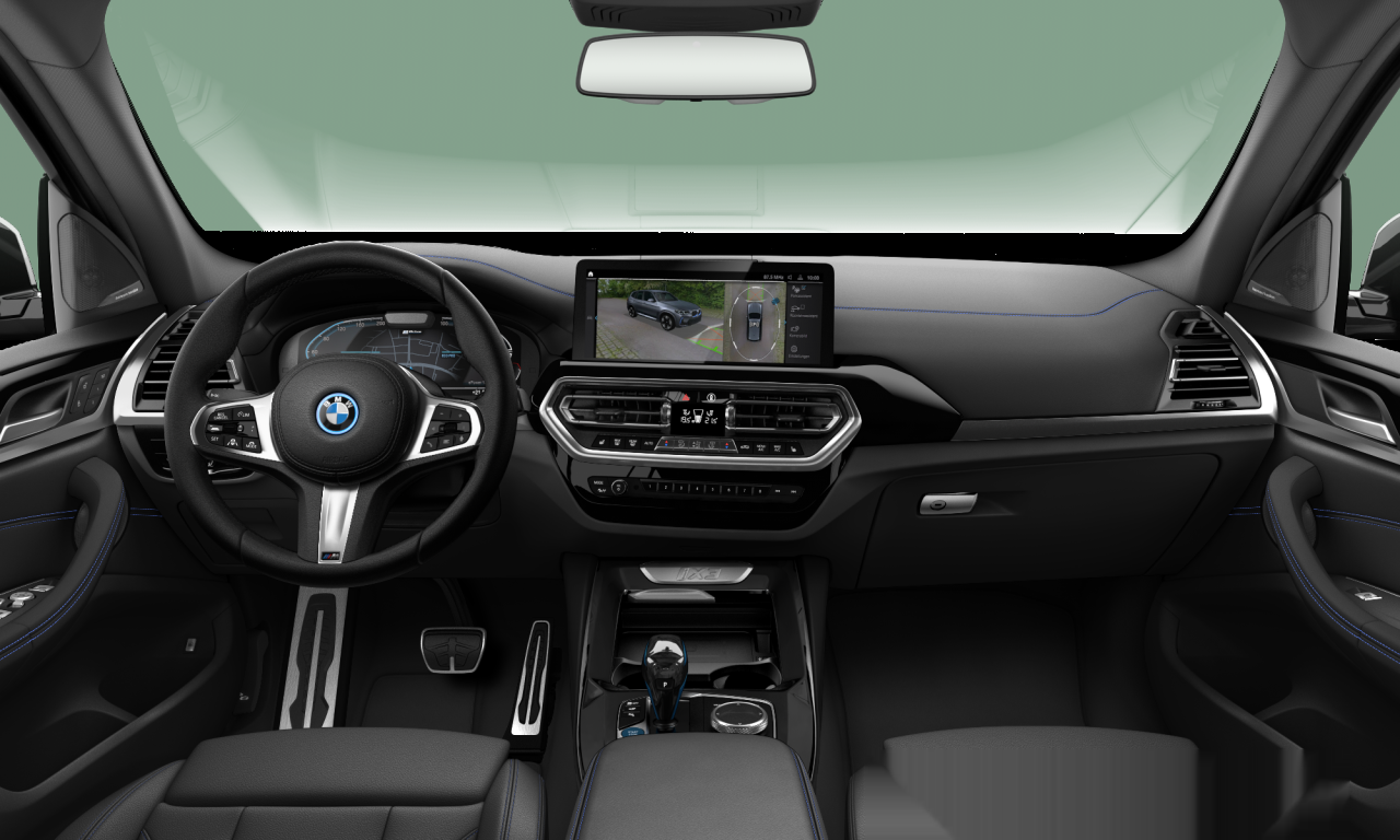 Interior of 2022 BMW iX3 M Sport (G08 (MUE)), VIN WBY41DU02NS560693