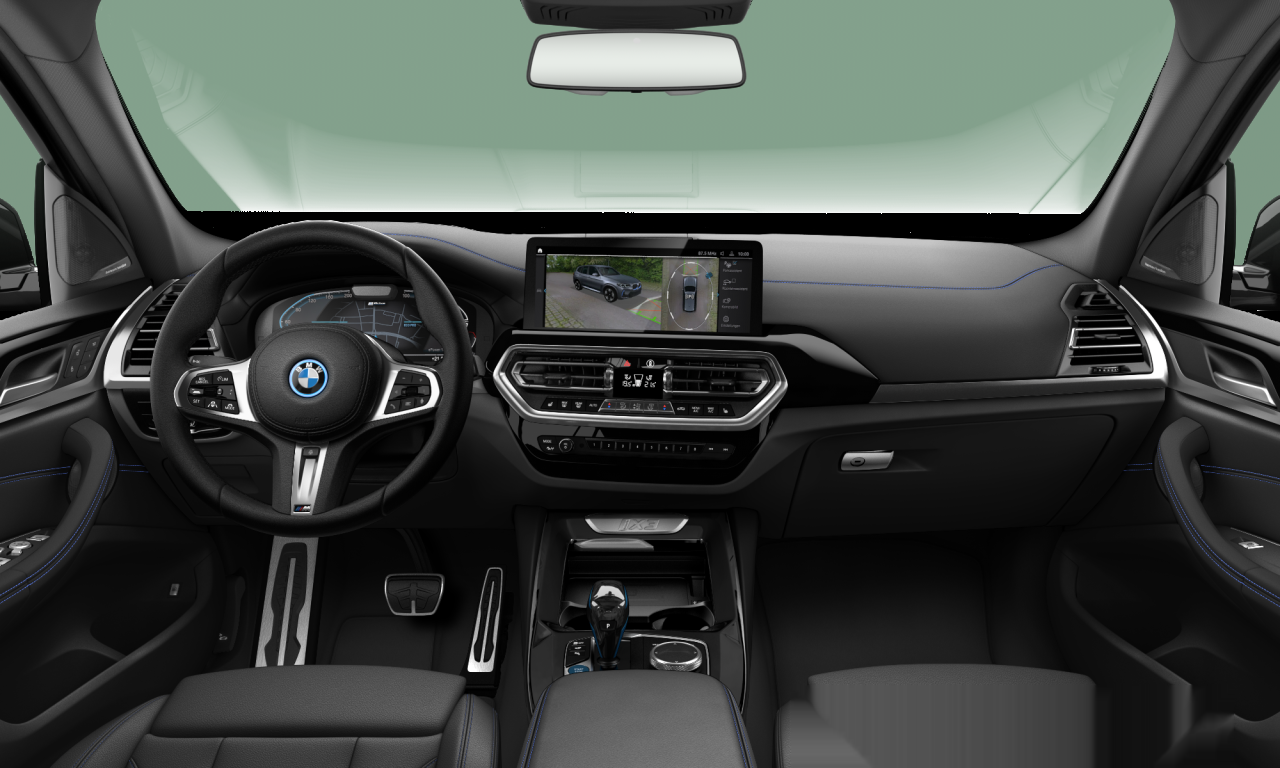 Interior of 2022 BMW iX3 M Sport (G08 (MUE)), VIN WBY41DU030S476441