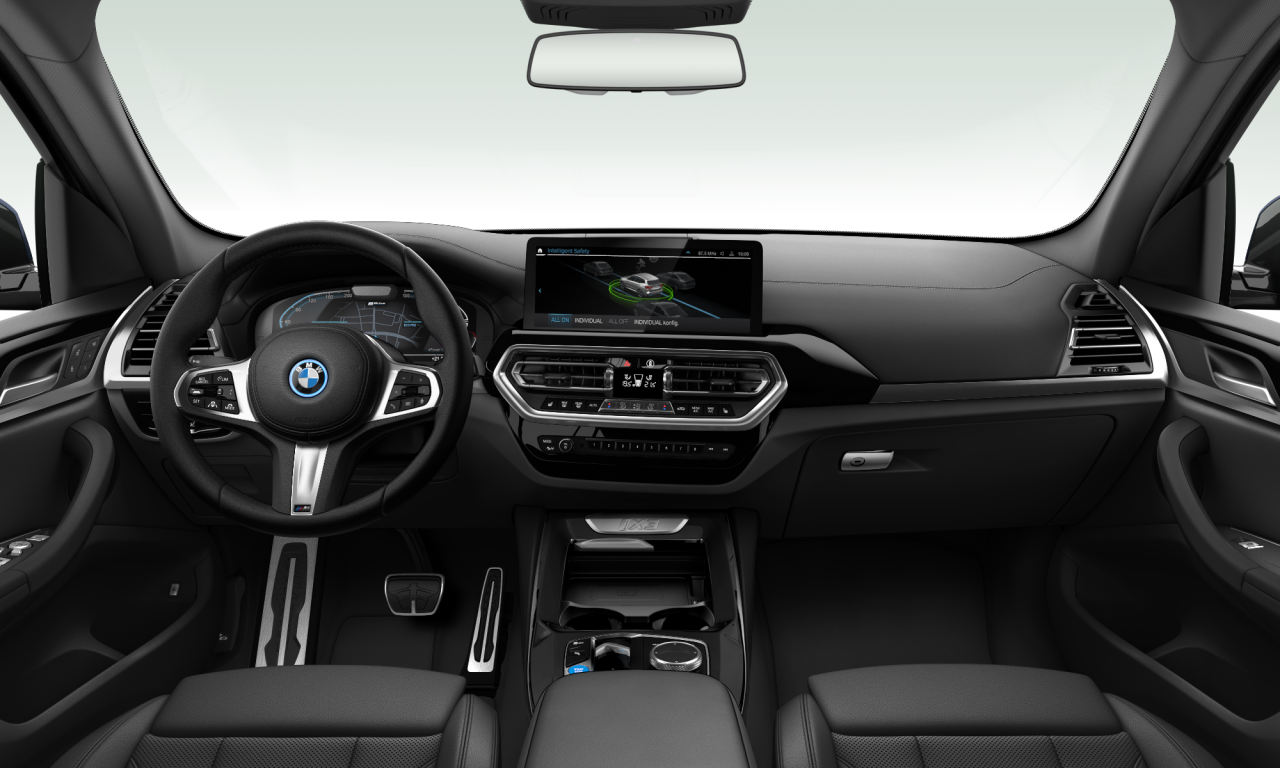 Interior of 2023 BMW iX3 M Sport (G08 (MUE)), VIN WBY41DU03PS742339