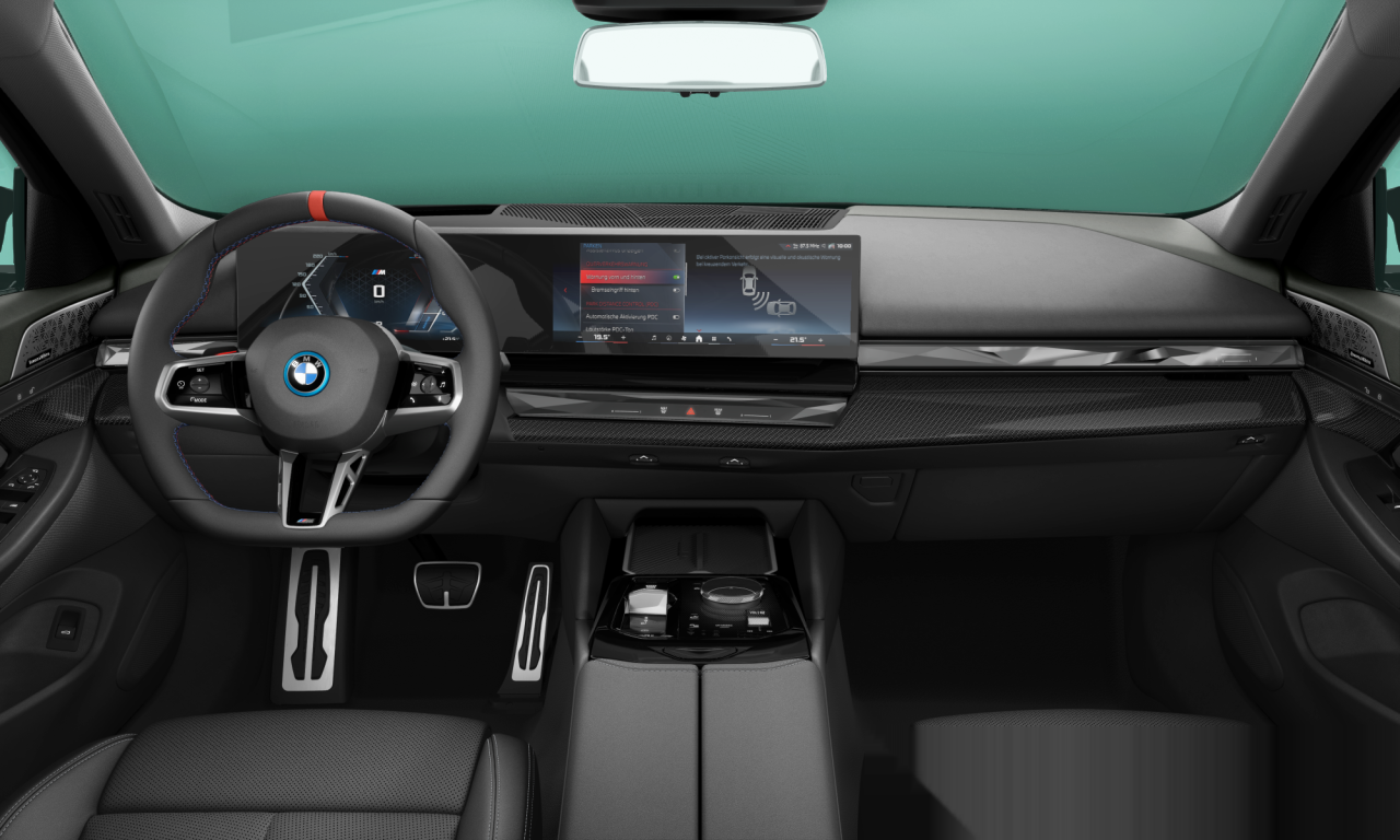 Interior of BMW i5 M60 xDrive (G60), VIN WBY41FK07RCP69846