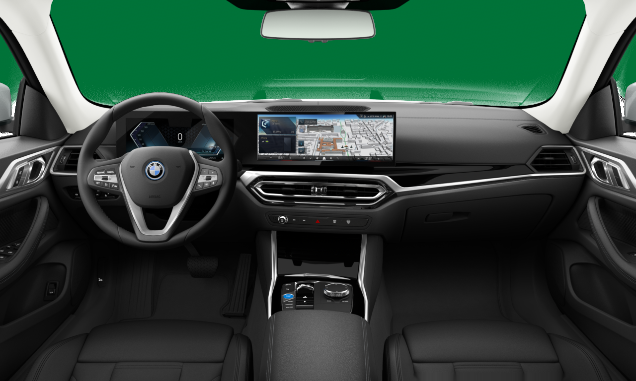 Interior of BMW i4 eDrive35 (G26), VIN WBY42AW070FT41013