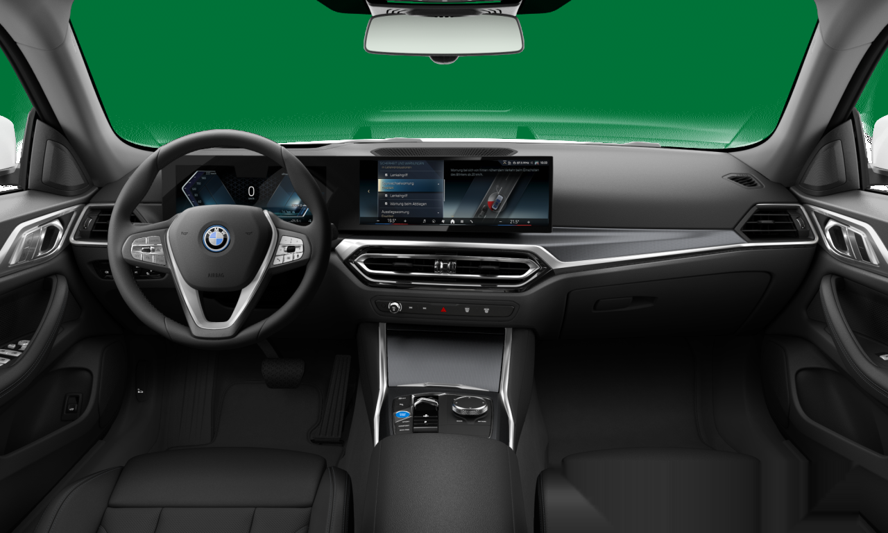 Interior of BMW i4 eDrive35 (G26), VIN WBY42AW0X0FR55330