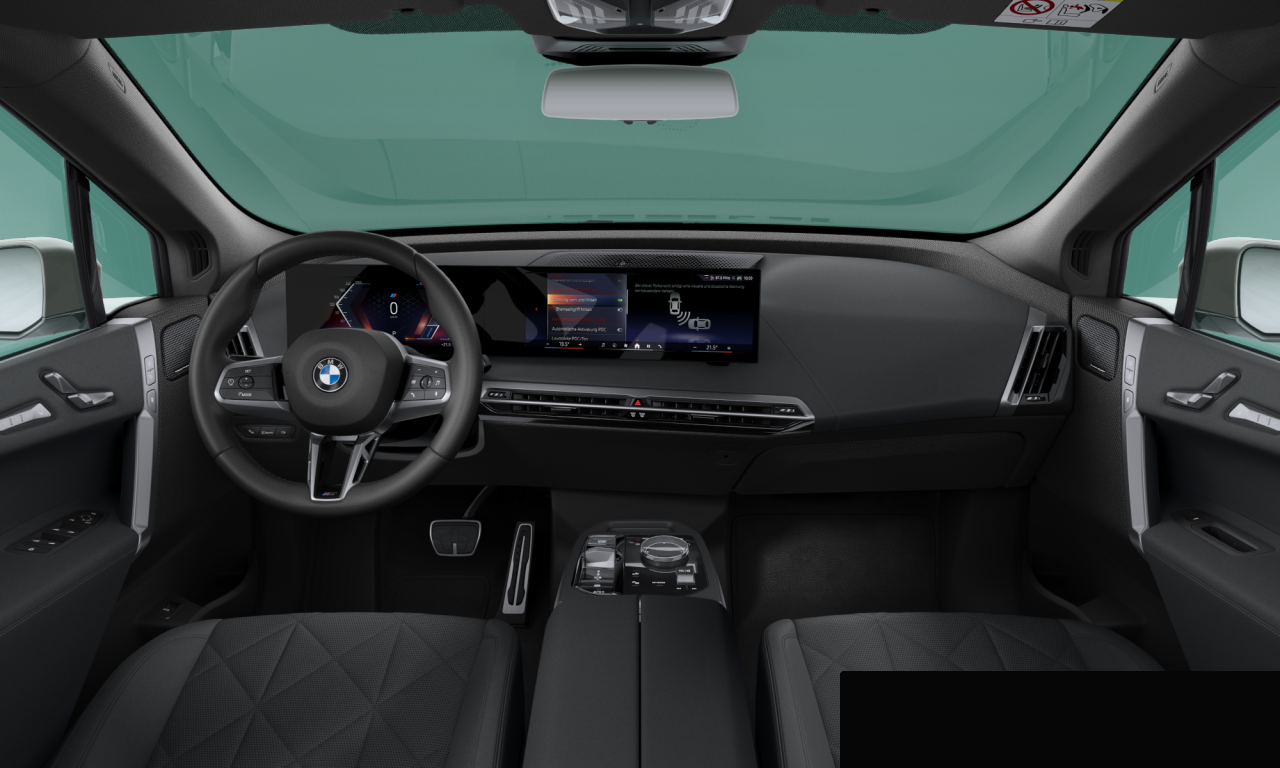 Interior of BMW iX xDrive45 (I20 (MUE)), VIN WBY42CF020CX12351