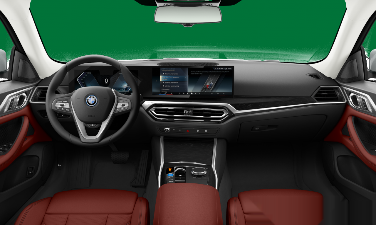 Interior of BMW i4 eDrive35 (G26), VIN WBY43AW02PFP96827