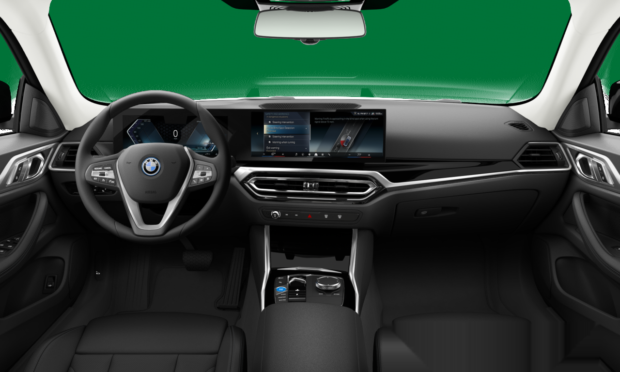 Interior of BMW i4 eDrive35 (G26), VIN WBY43AW07RFT06689