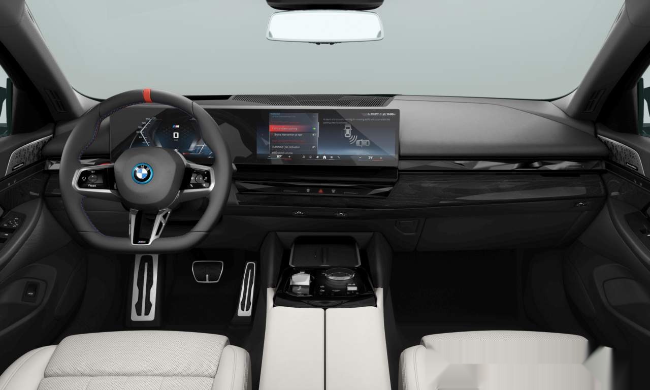 Interior of BMW i5 M60 xDrive (G60), VIN WBY43FK06RCR50138