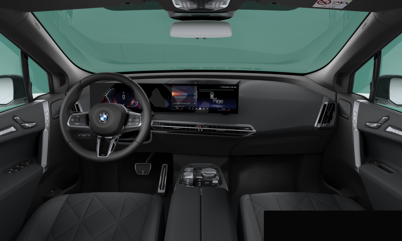 Interior of BMW iX xDrive60 (I20 (MUE)), VIN WBY51CF030CW45606