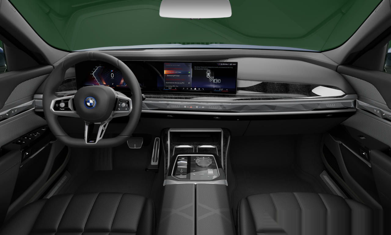 Interior of BMW i7 xDrive60 (G70), VIN WBY51EJ010CY32698