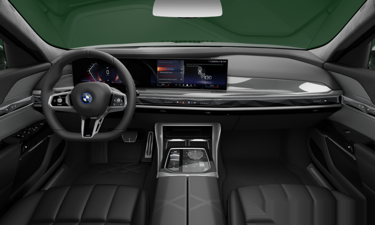 Interior of BMW i7 xDrive60 (G70), VIN WBY51EJ030CU51452