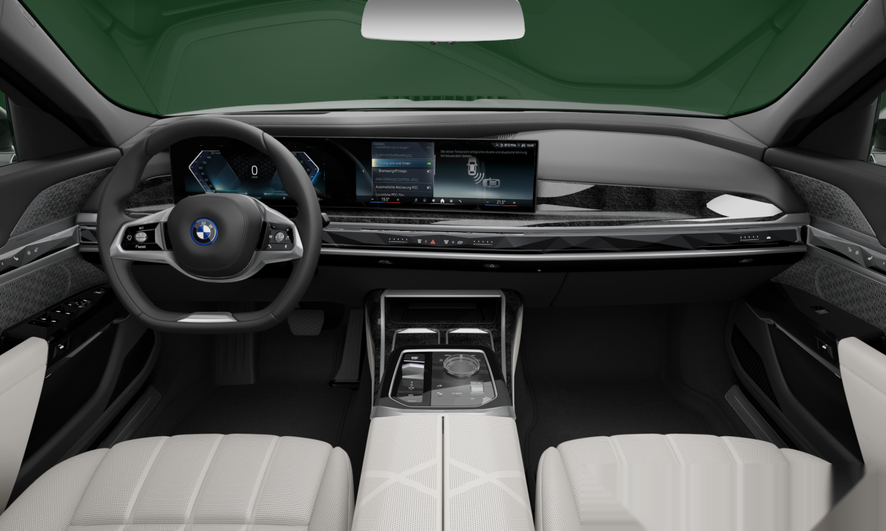 Interior of BMW i7 xDrive60 (G70), VIN WBY52EJ000CU25601