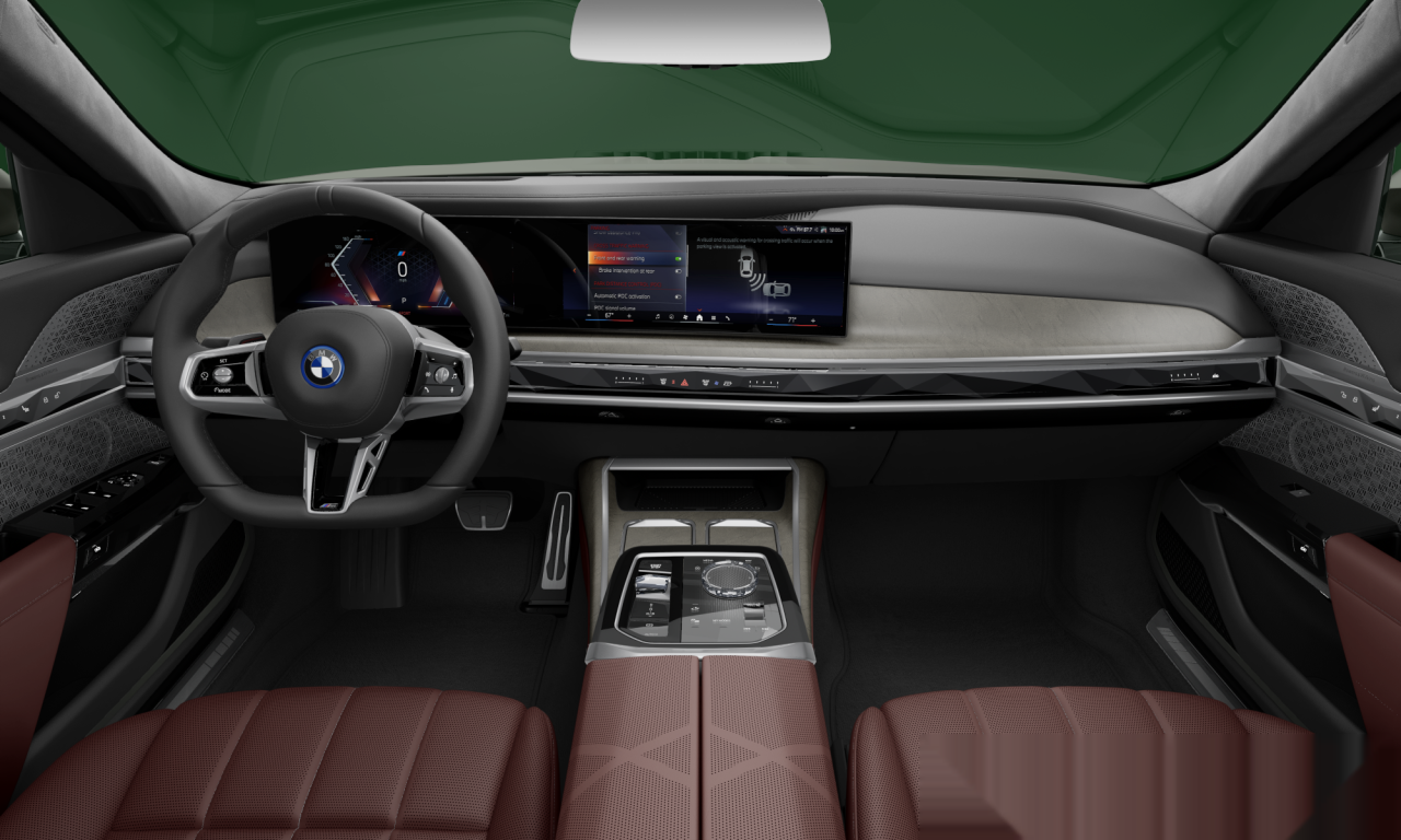 Interior of BMW i7 xDrive60 (G70), VIN WBY53EJ0XSCU51333