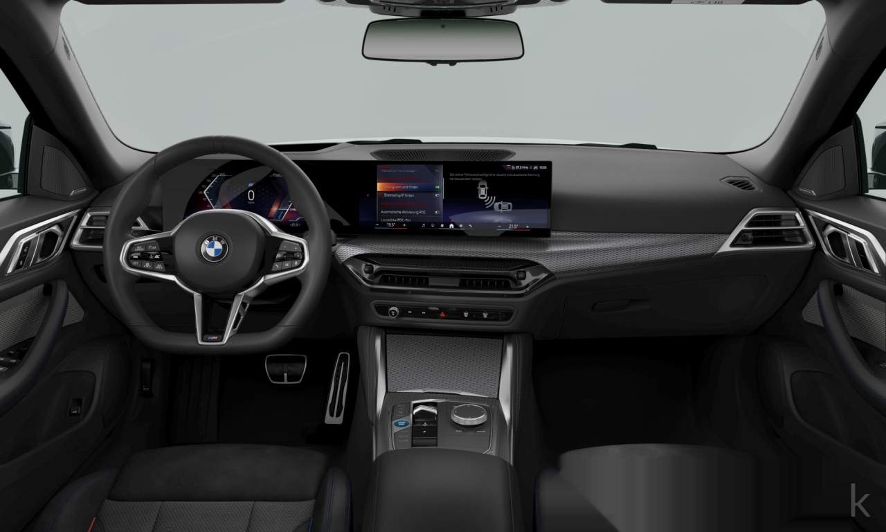 Interior of BMW i4 eDrive40 (Gran Coupe (5 Doors)), VIN WBY61HD060FW73239