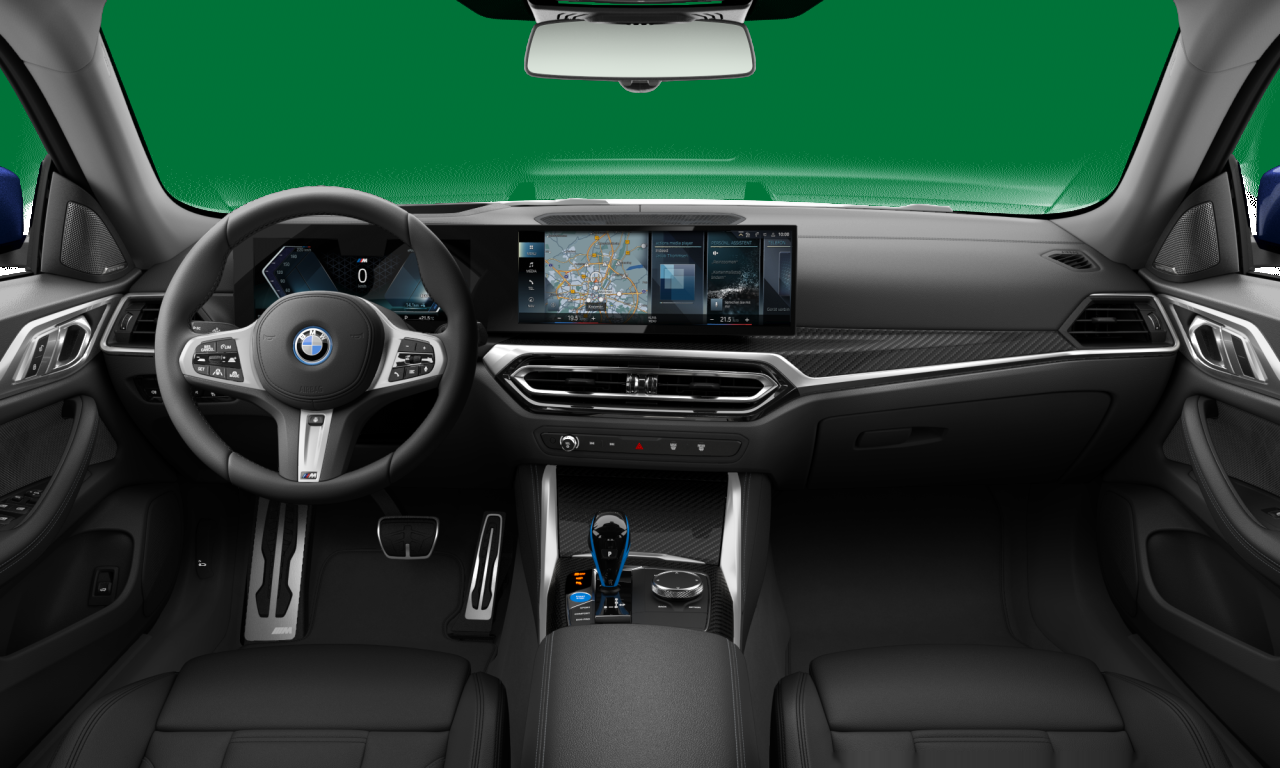 Interior of BMW i4 eDrive40 (G26), VIN WBY71AW020FP43036