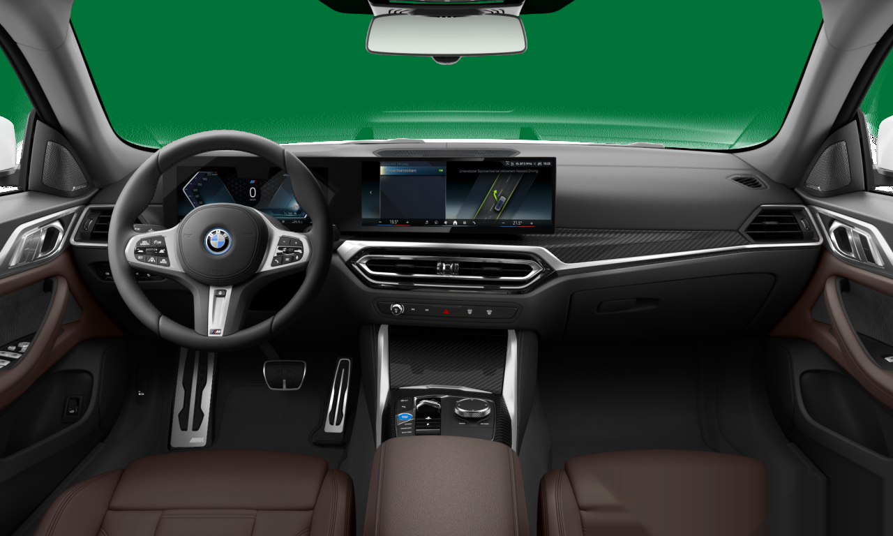 Interior of BMW i4 eDrive40 (G26), VIN WBY71AW020FS77544