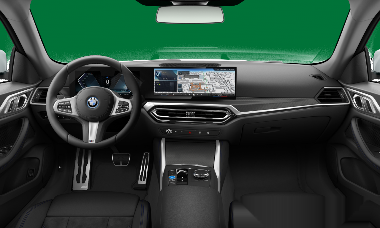 Interior of 2023 BMW i4 eDrive40 (G26), VIN WBY71AW030FS11956