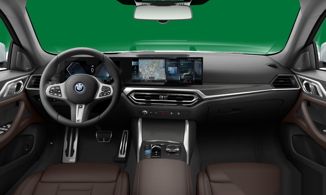 Interior of BMW i4 eDrive40 (G26), VIN WBY71AW04RFR22577