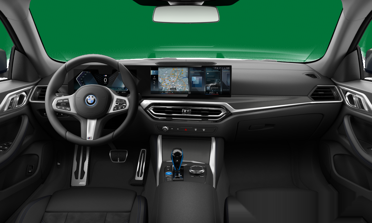 Interior of BMW i4 eDrive40 (G26), VIN WBY71AW050FP50482