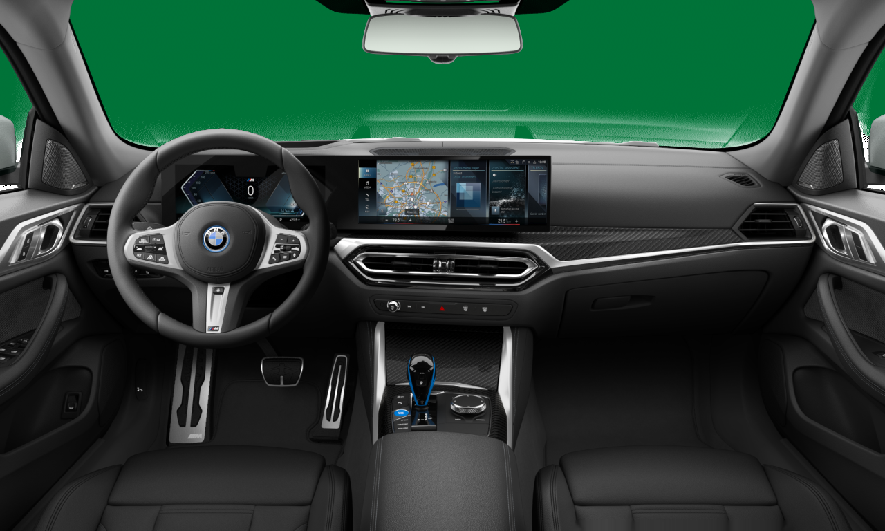Interior of 2022 BMW i4 eDrive40 (G26), VIN WBY71AW060FP08497
