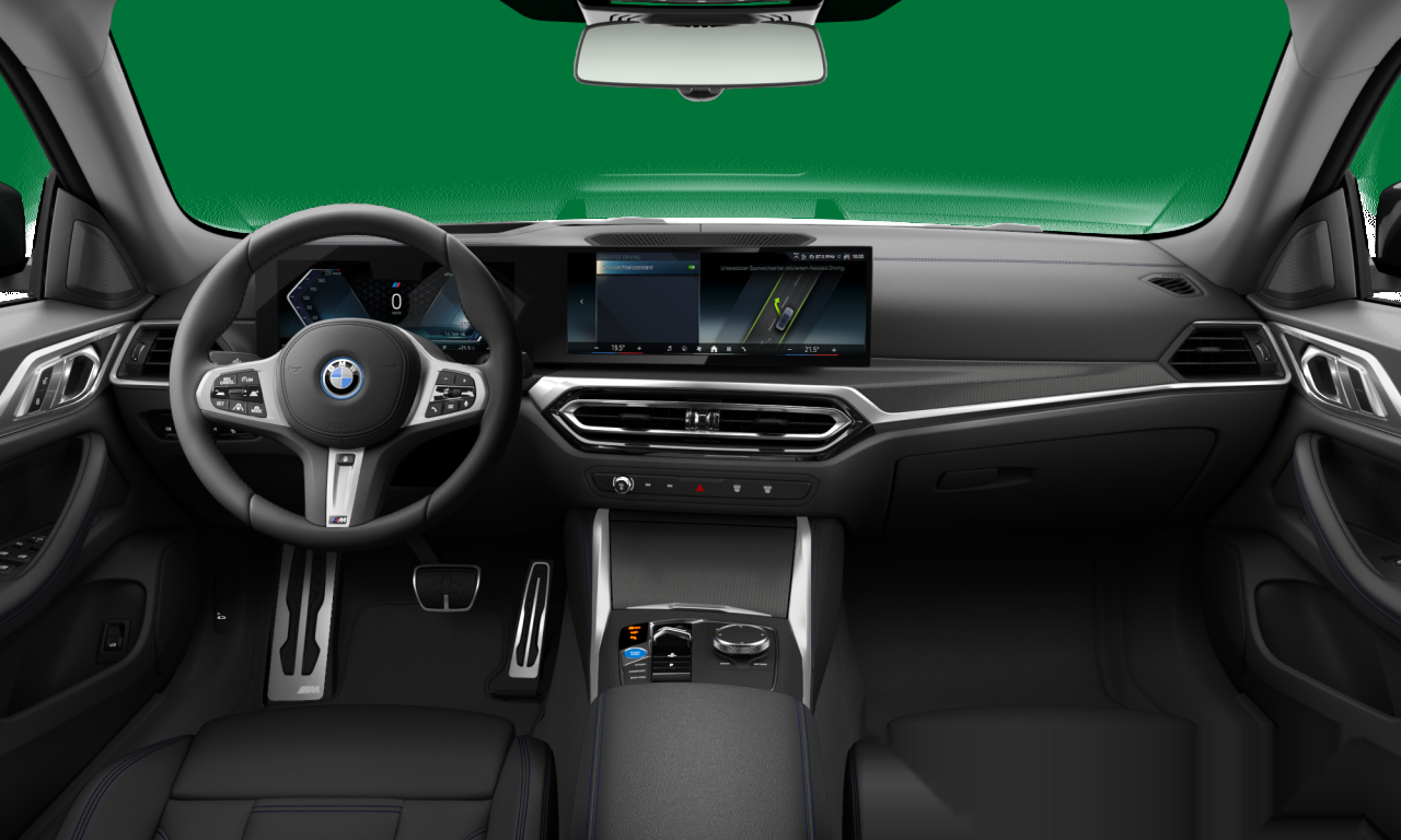 Interior of 2023 BMW i4 eDrive40 (G26), VIN WBY71AW060FR72030