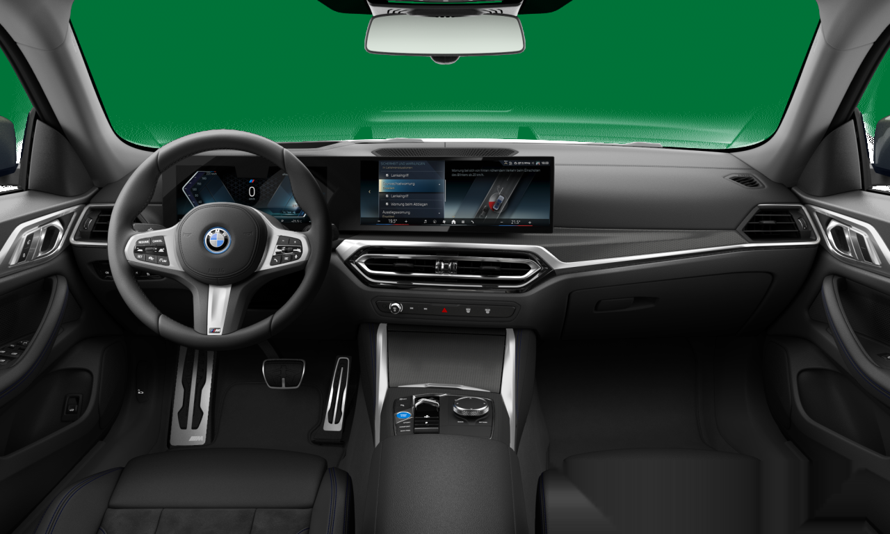 Interior of 2023 BMW i4 eDrive40 (G26), VIN WBY71AW070FR88690