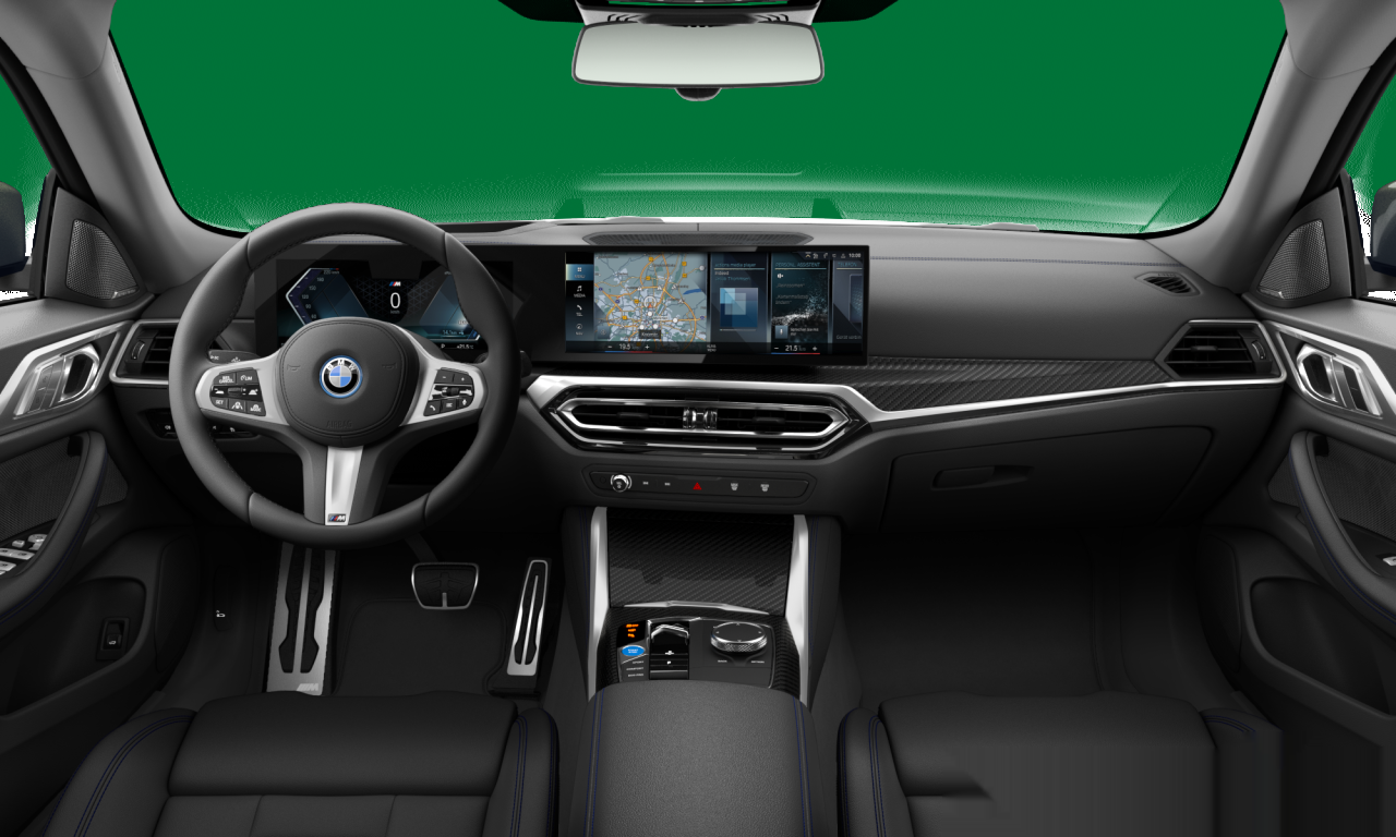 Interior of BMW i4 eDrive40 (G26), VIN WBY71AW080FR40728