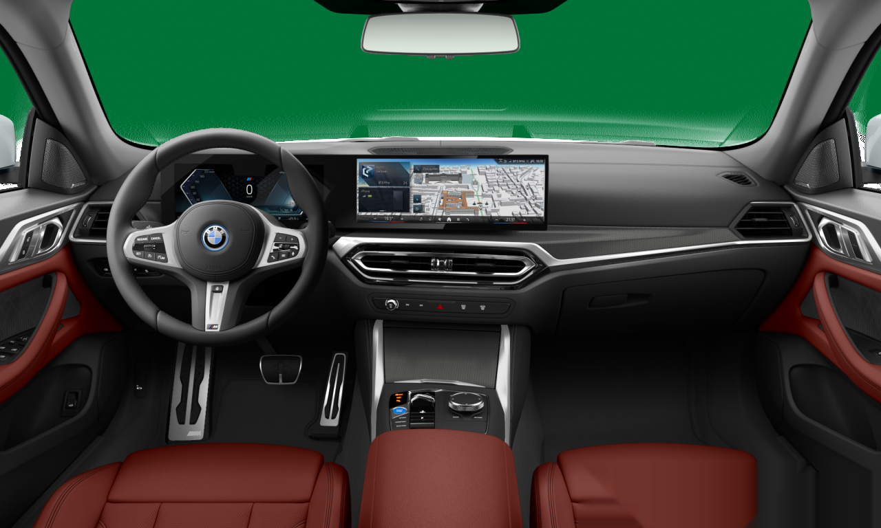 Interior of 2023 BMW i4 eDrive40 (G26), VIN WBY71AW08RFR76013