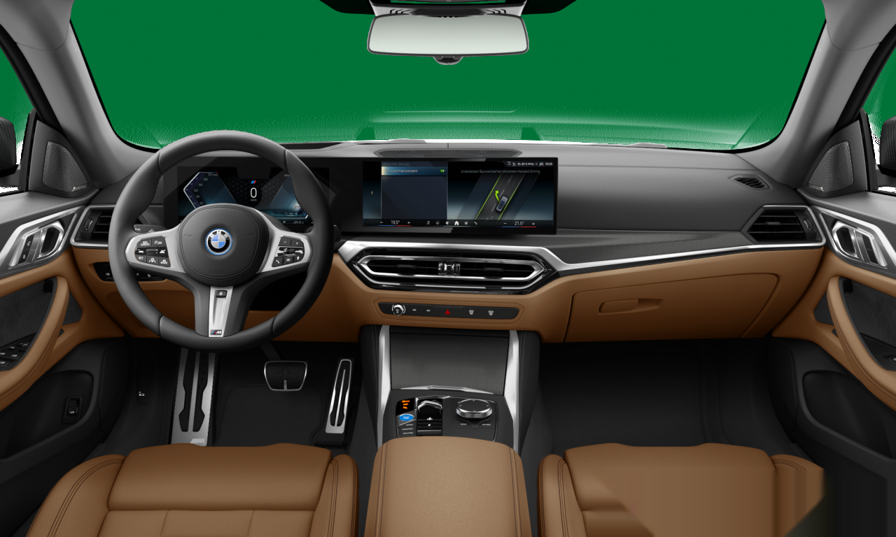 Interior of BMW i4 eDrive40 (G26), VIN WBY71AW0X0FS06799