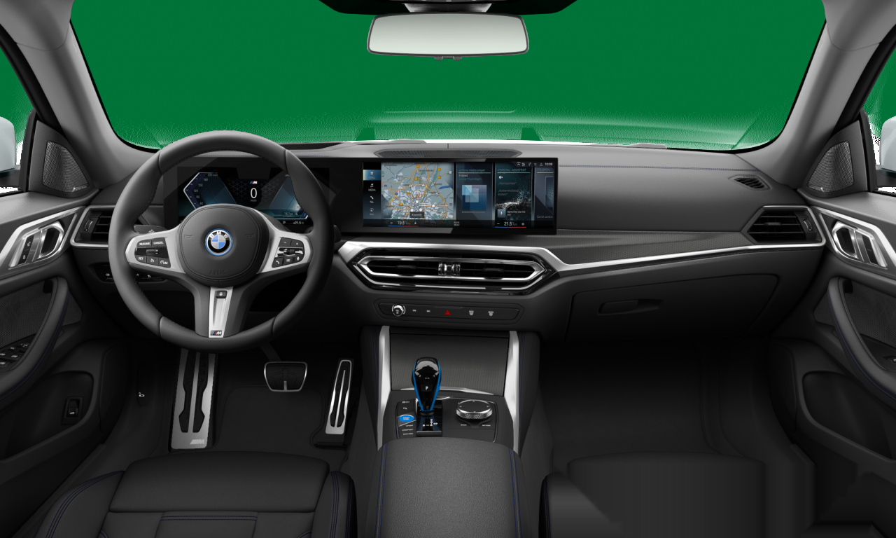 Interior of 2023 BMW i4 eDrive40 (G26), VIN WBY72AW060FP63982