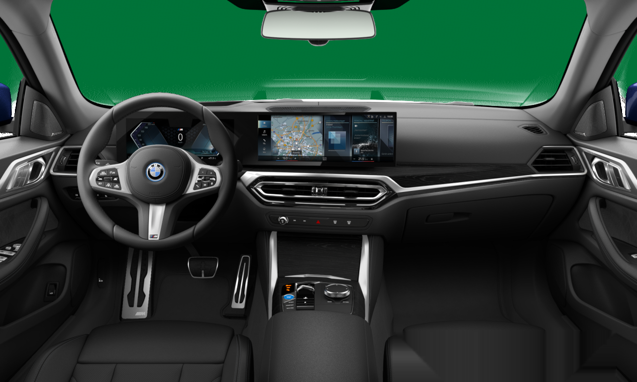 Interior of BMW i4 eDrive40 (G26), VIN WBY72AW07PFP71034
