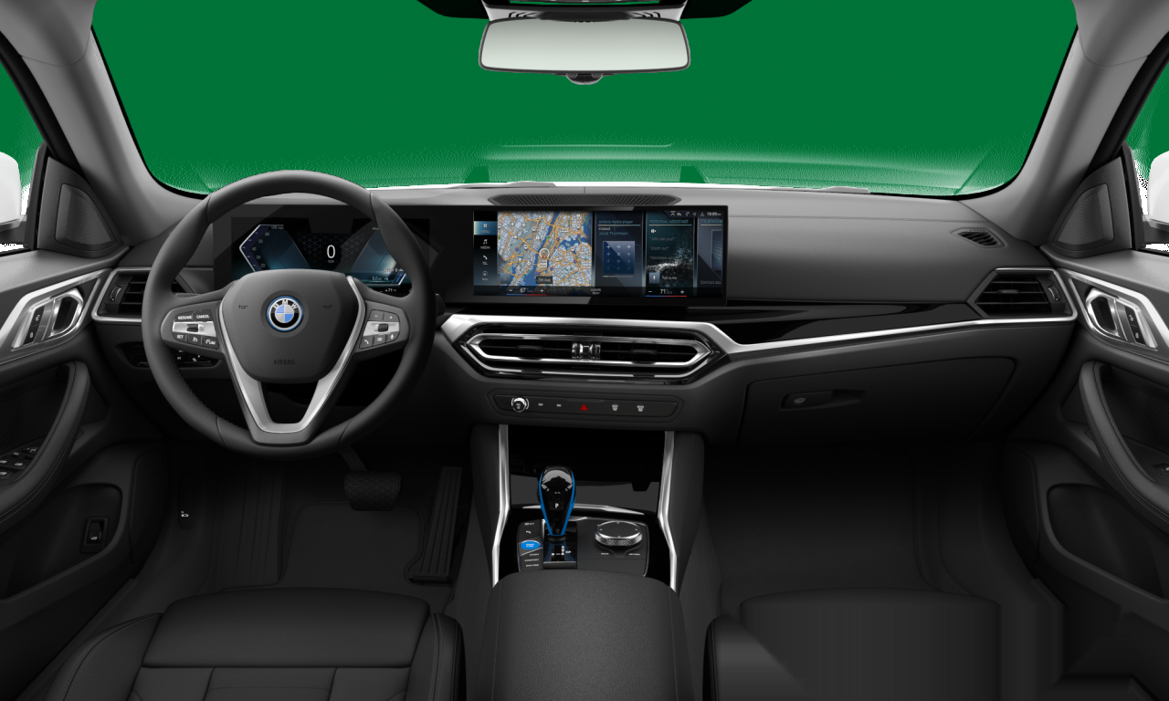 Interior of BMW i4 eDrive40 (G26), VIN WBY73AW02NFN07343
