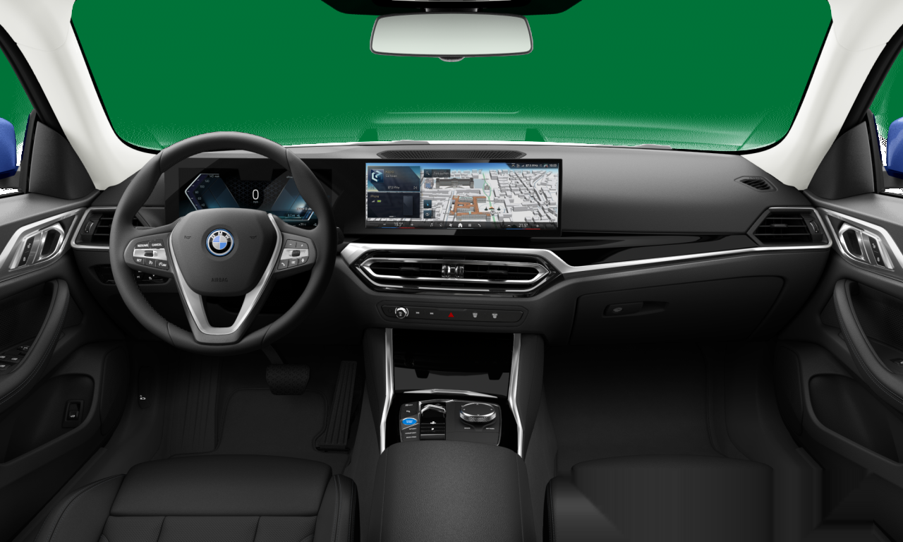 Interior of BMW i4 eDrive40 (G26), VIN WBY73AW02RFS80726