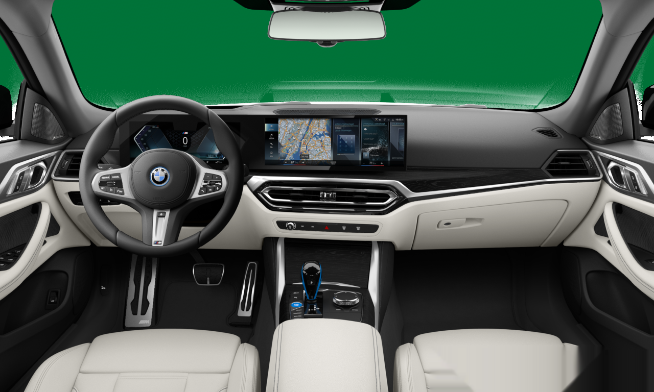 Interior of BMW i4 eDrive40 (G26), VIN WBY73AW03PFN80823