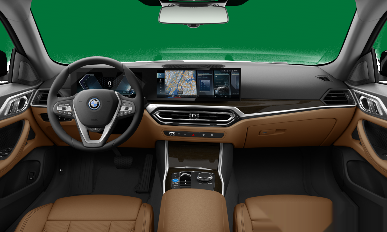 Interior of BMW i4 eDrive40 (G26), VIN WBY73AW03PFP73392