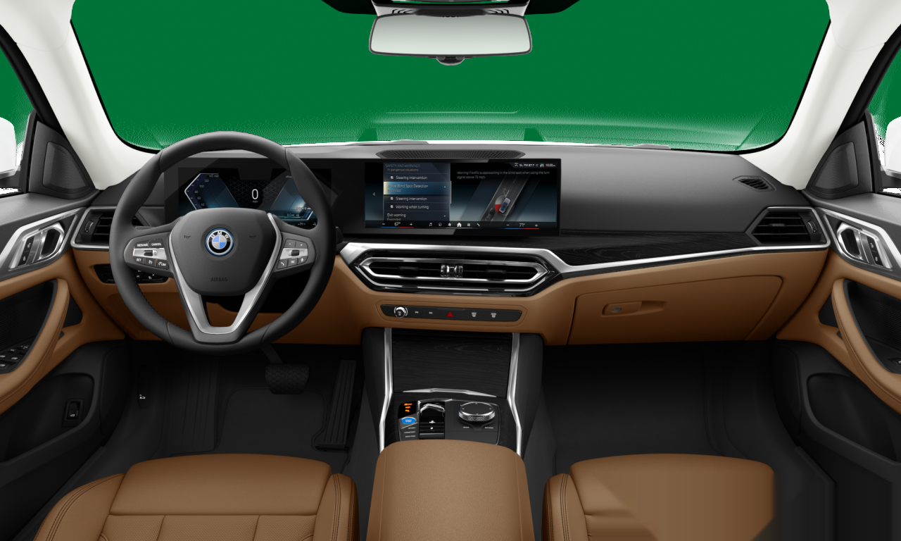 Interior of BMW i4 eDrive40 (G26), VIN WBY73AW08PFR11704