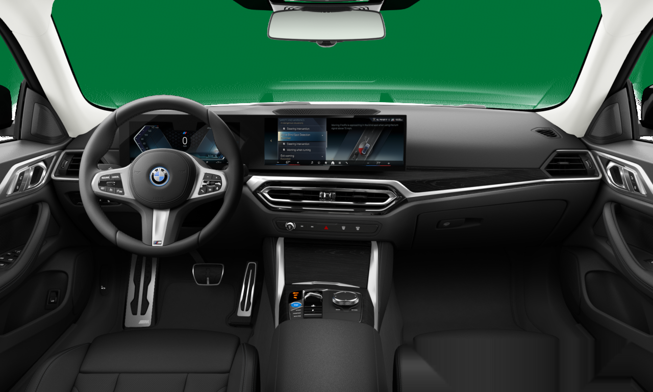 Interior of BMW i4 eDrive40 (G26), VIN WBY73AW08PFR16465