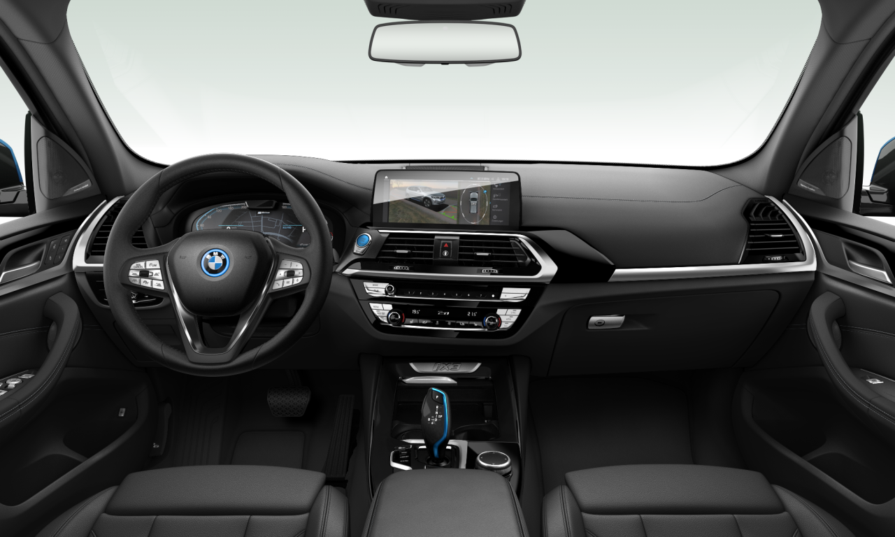 Interior of BMW iX3 (G08), VIN WBY7X41040SZ75135