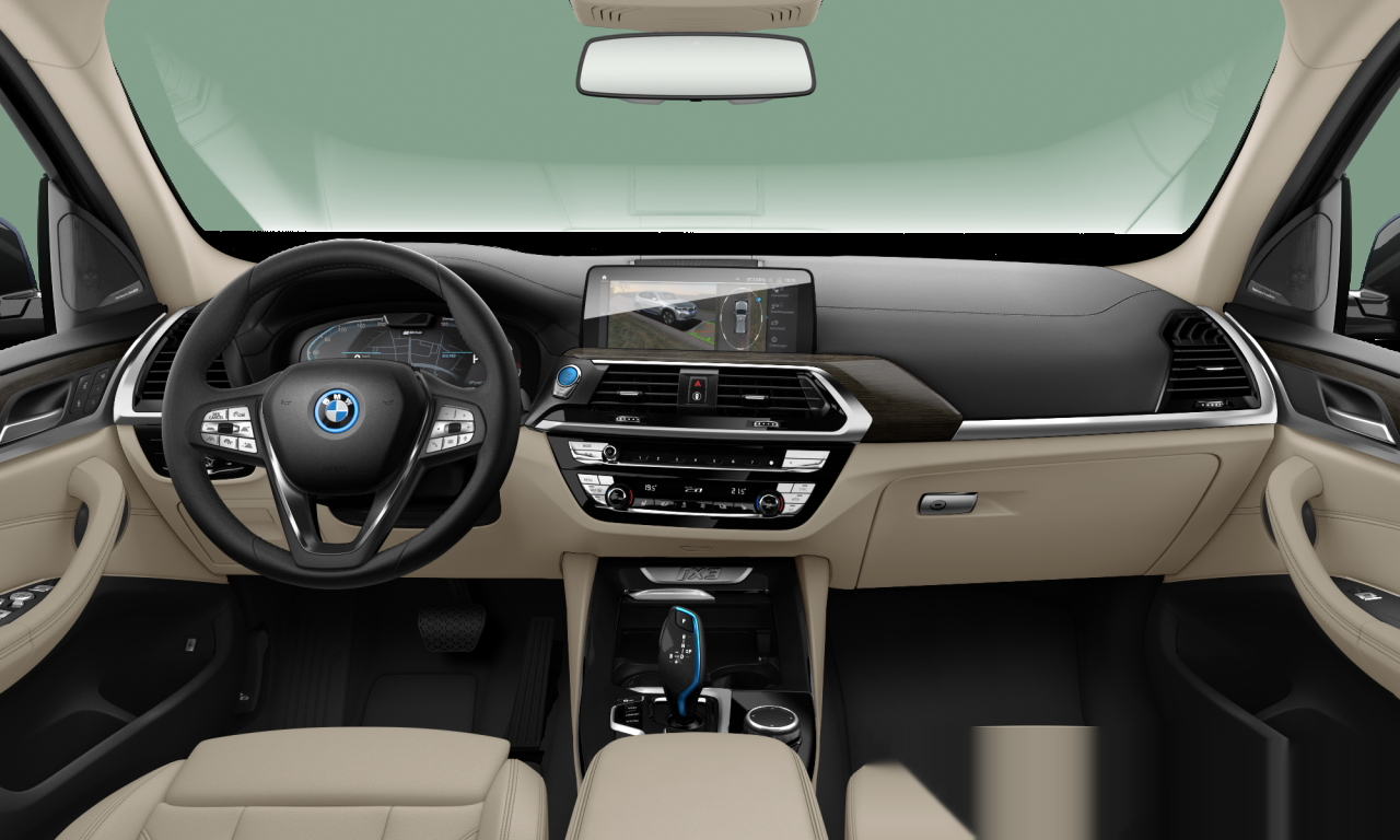 Interior of BMW iX3 (G08), VIN WBY7X41060SY80284