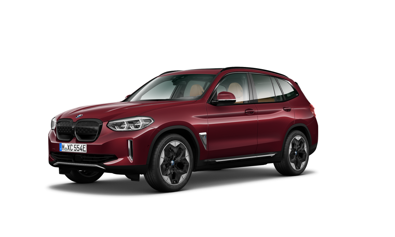 Exterior of BMW iX3 (G08), VIN WBY7X410X0S030349