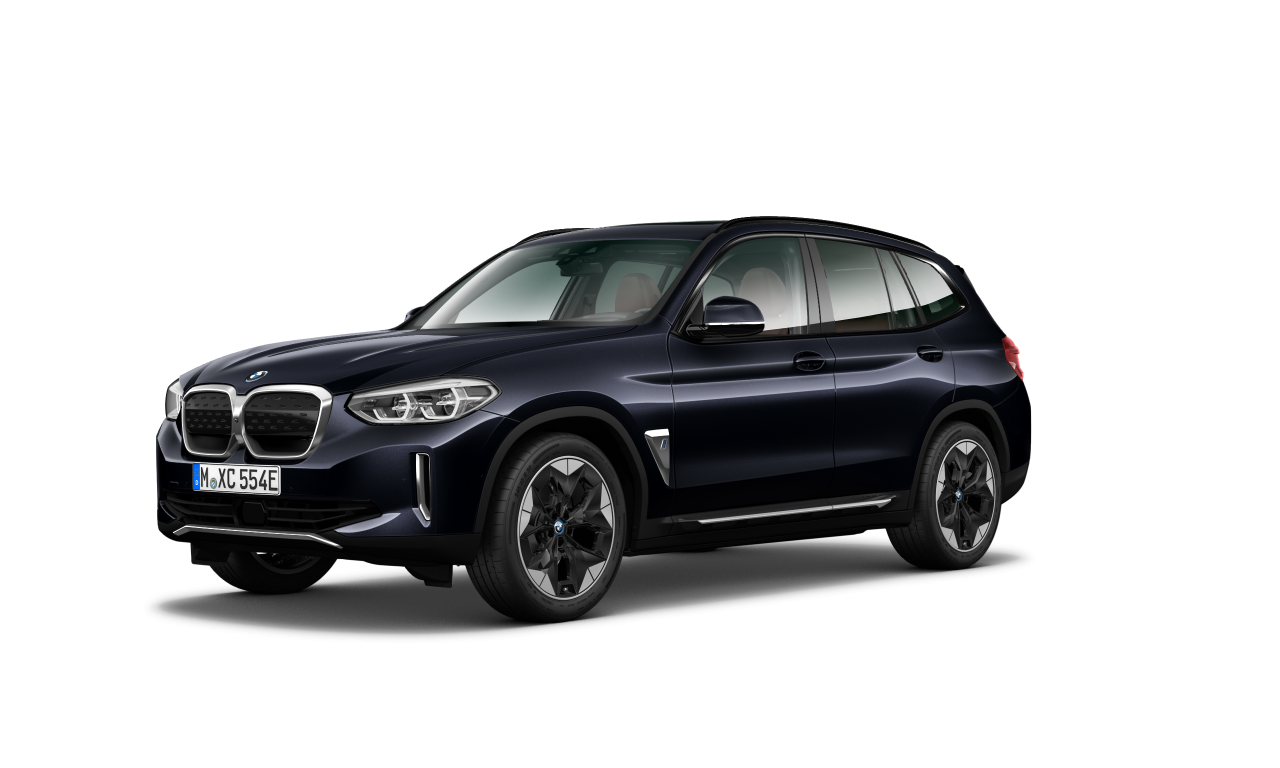 Exterior of 2021 BMW iX3 (G08), VIN WBY7X410X0S044414