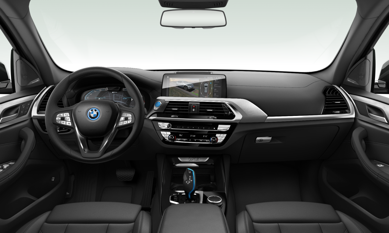 Interior of BMW iX3 (G08), VIN WBY7X410X0SY84354