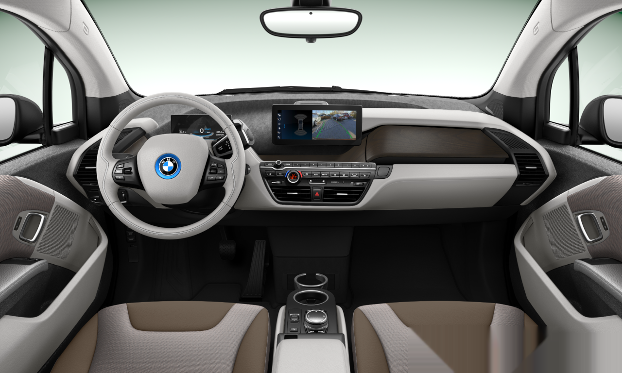 Interior of 2019 BMW i3 120 (I01 (MUE)), VIN WBY8P210107E75321