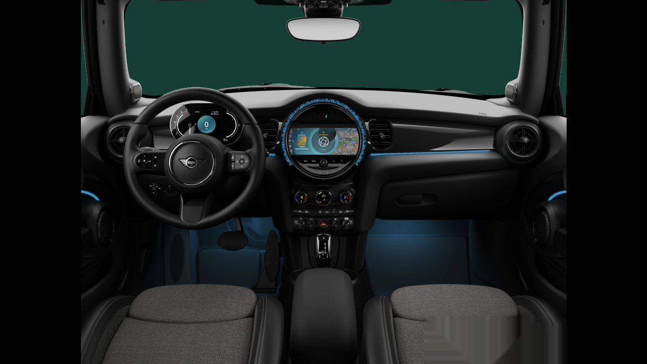 Interior of BMW MINI Cooper (F57 (MUE)), VIN WMW22DL0003R88771