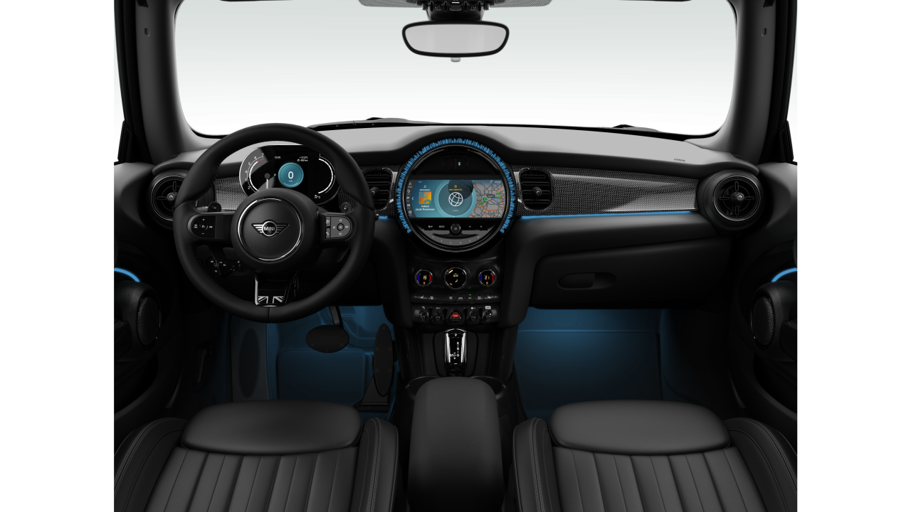Interior of BMW MINI Cooper S (F57 (MUE)), VIN WMW42DL0103P95263