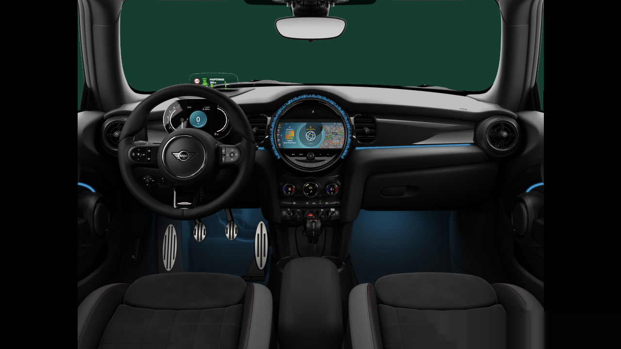 Interior of BMW MINI Cooper S (F56 (MUE)), VIN WMW51DH0302R09415