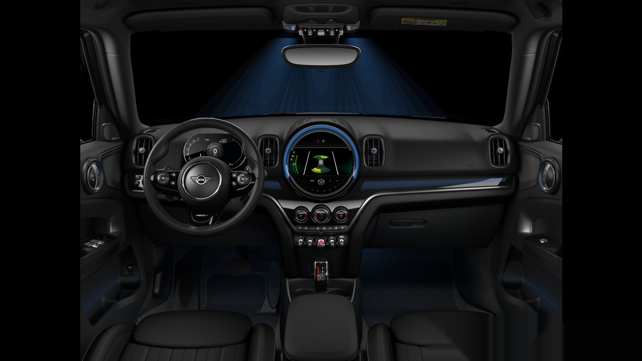 Interior of BMW MINI Cooper S (F60 (MUE)), VIN WMW52BR0903M39272