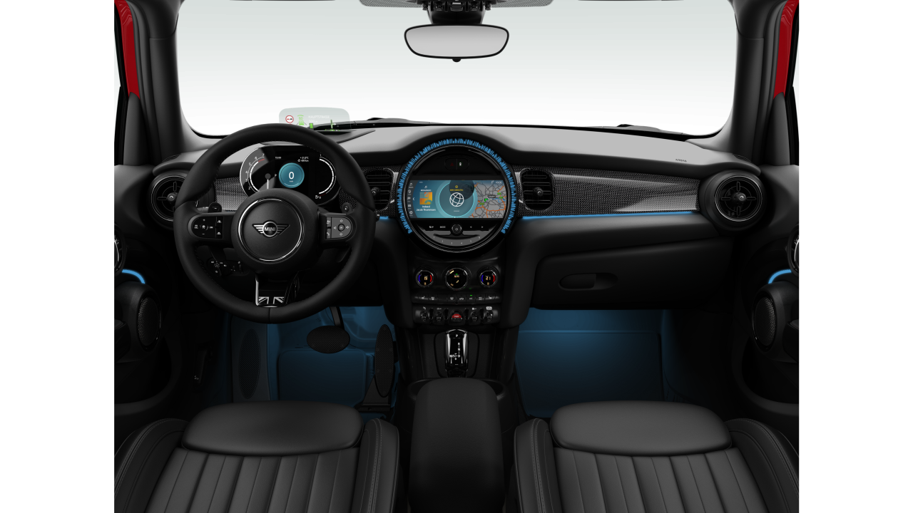 Interior of BMW MINI Cooper S (F55 (MUE)), VIN WMW52DK0402R75784