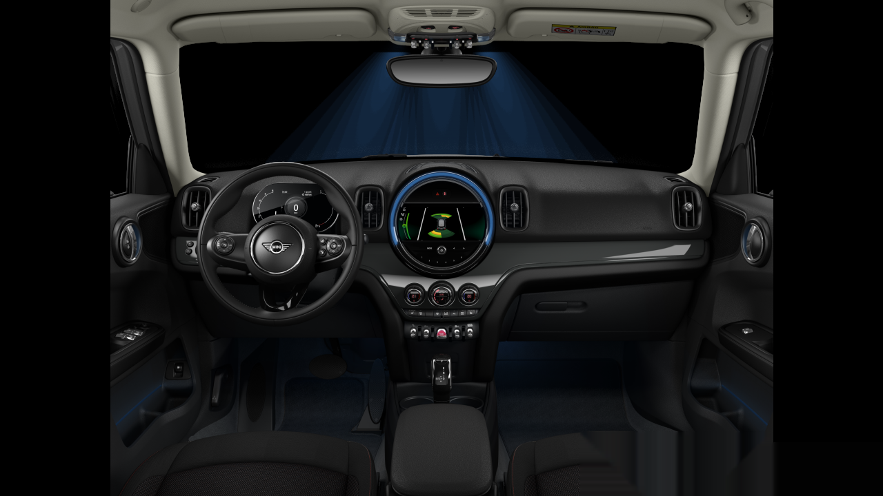 Interior of BMW MINI Cooper D ALL4 (F60 (MUE)), VIN WMW61BT0503M79039